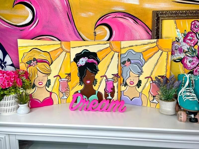 8/11/23 6-8pm Every Woman paint party