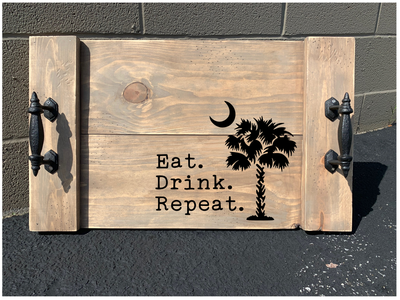 Rustic Tray with handles