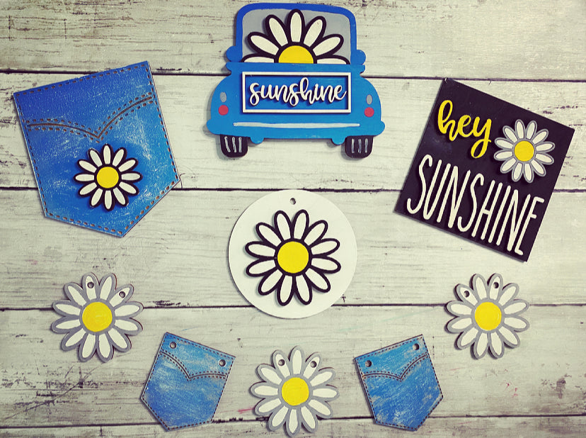 Hey Sunshine Mini Sign Set