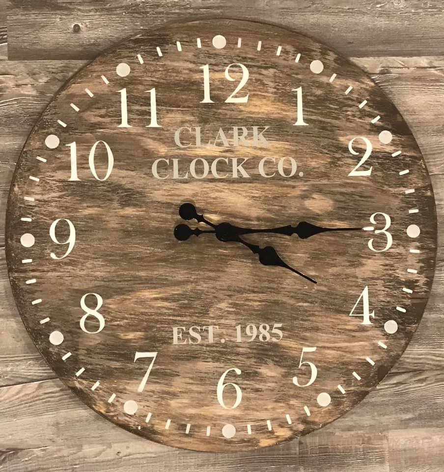 Rustic Clock