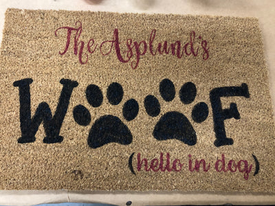 Personalized Doormats