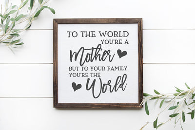 Mother's Day - Framed Signs