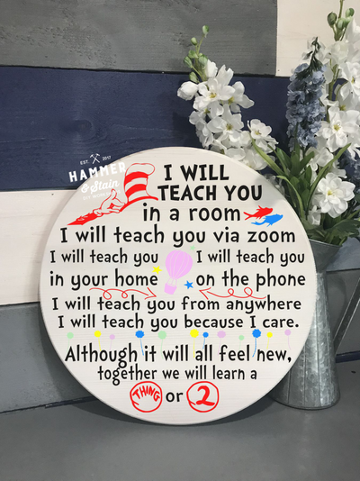 I will teach you Sign