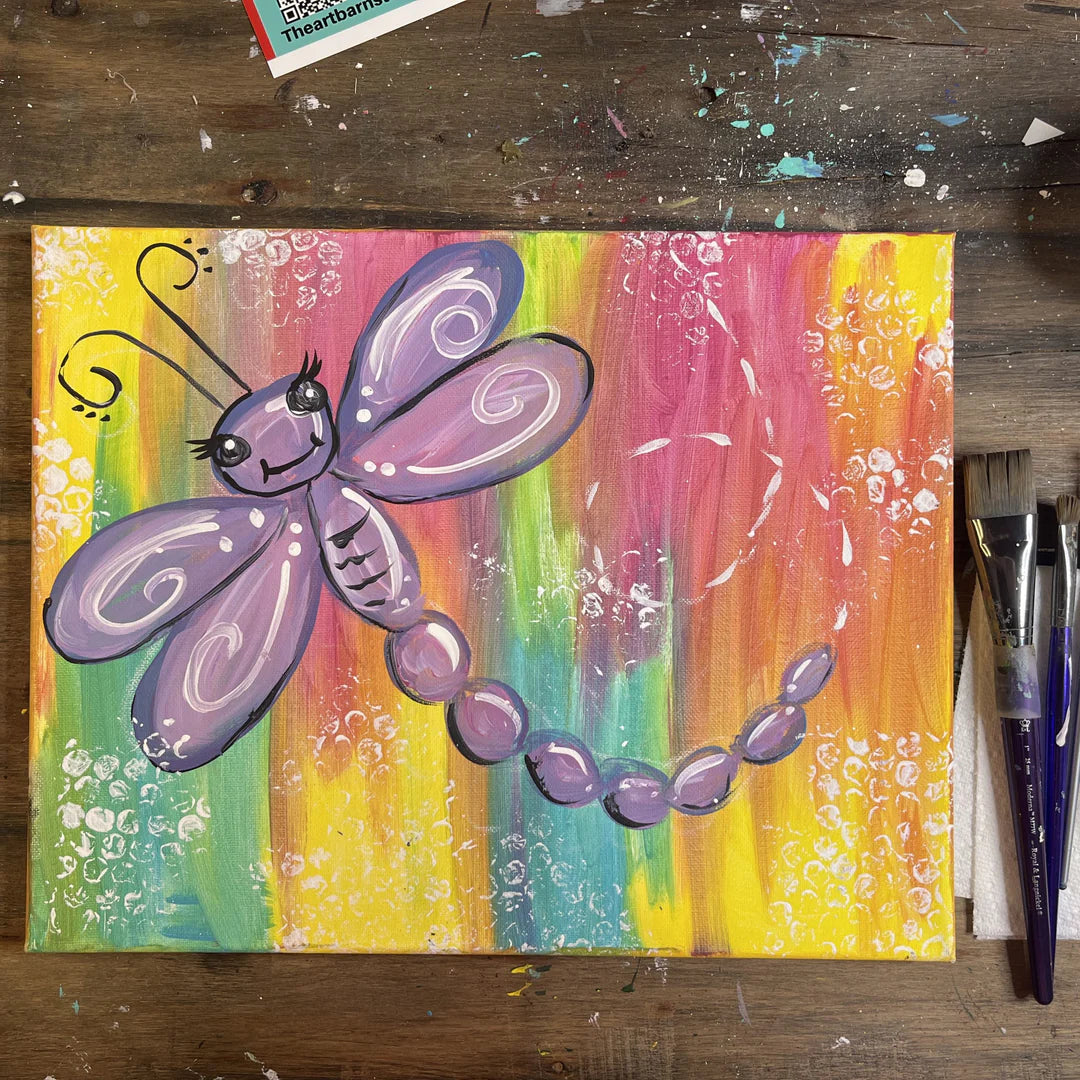 “Poppy” the Purple Dragonfly