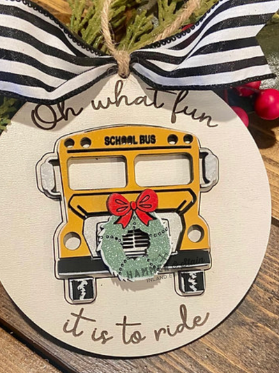 Oh what Fun Ornament series