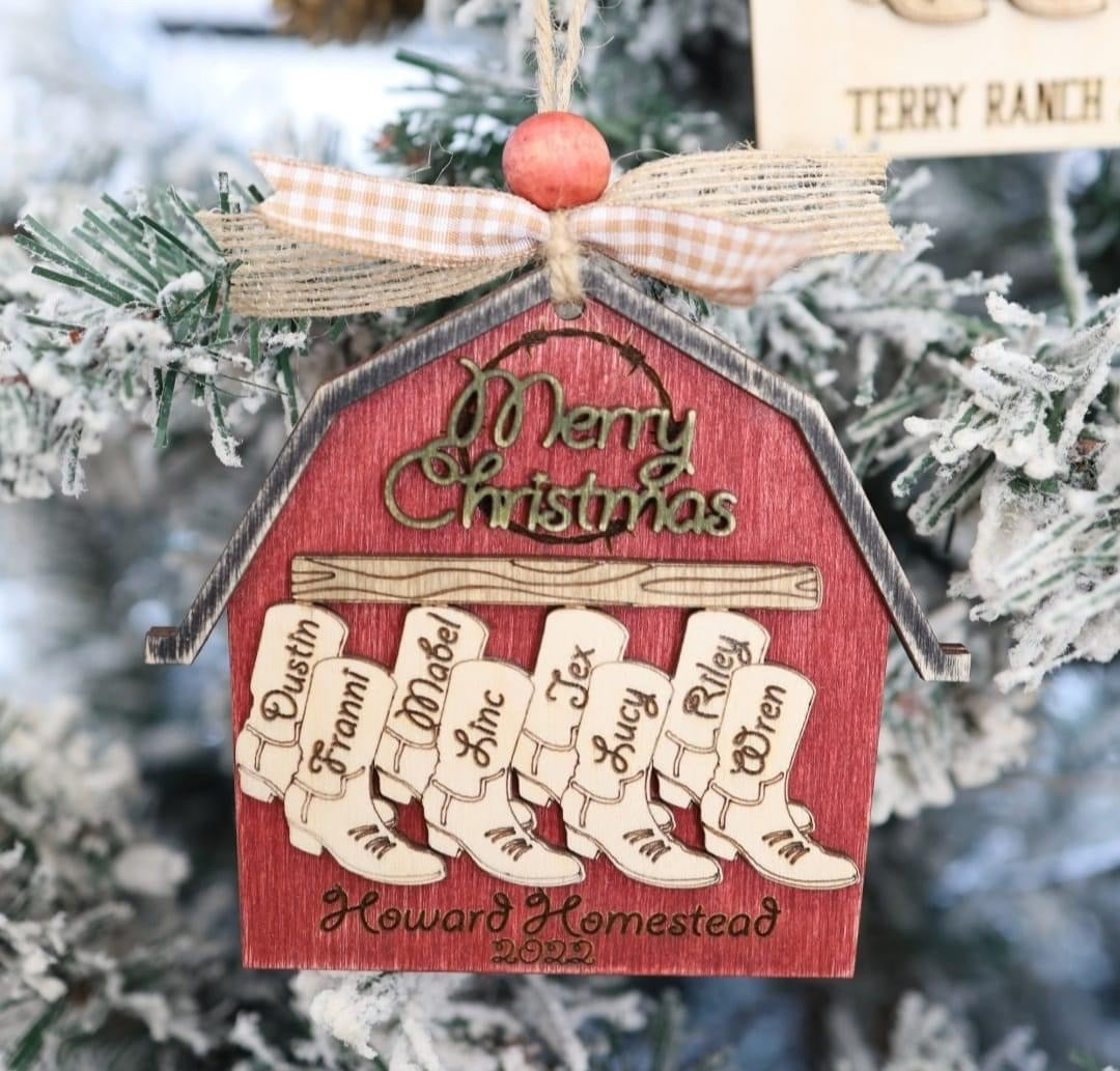 Personalized Ornaments Open Paint