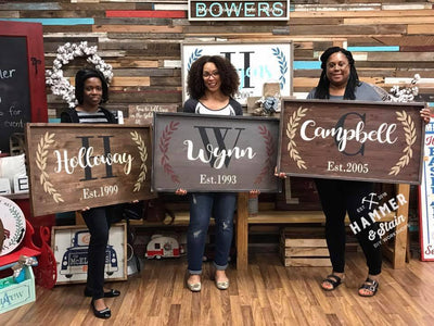 12/30/22 6-8pm FriYay Workshop! : Planks, Pallet signs and more!